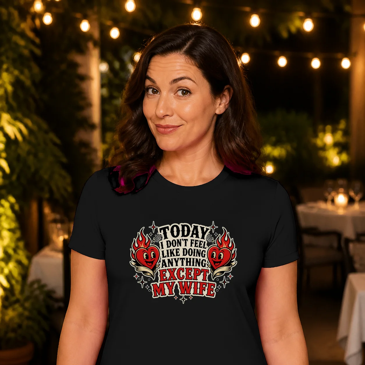 Anything Except My Wife Funny T-Shirt