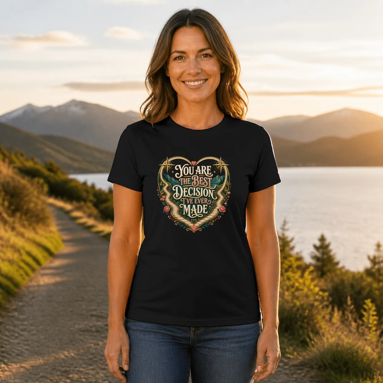 You Are My Best Decision Romantic T-Shirt