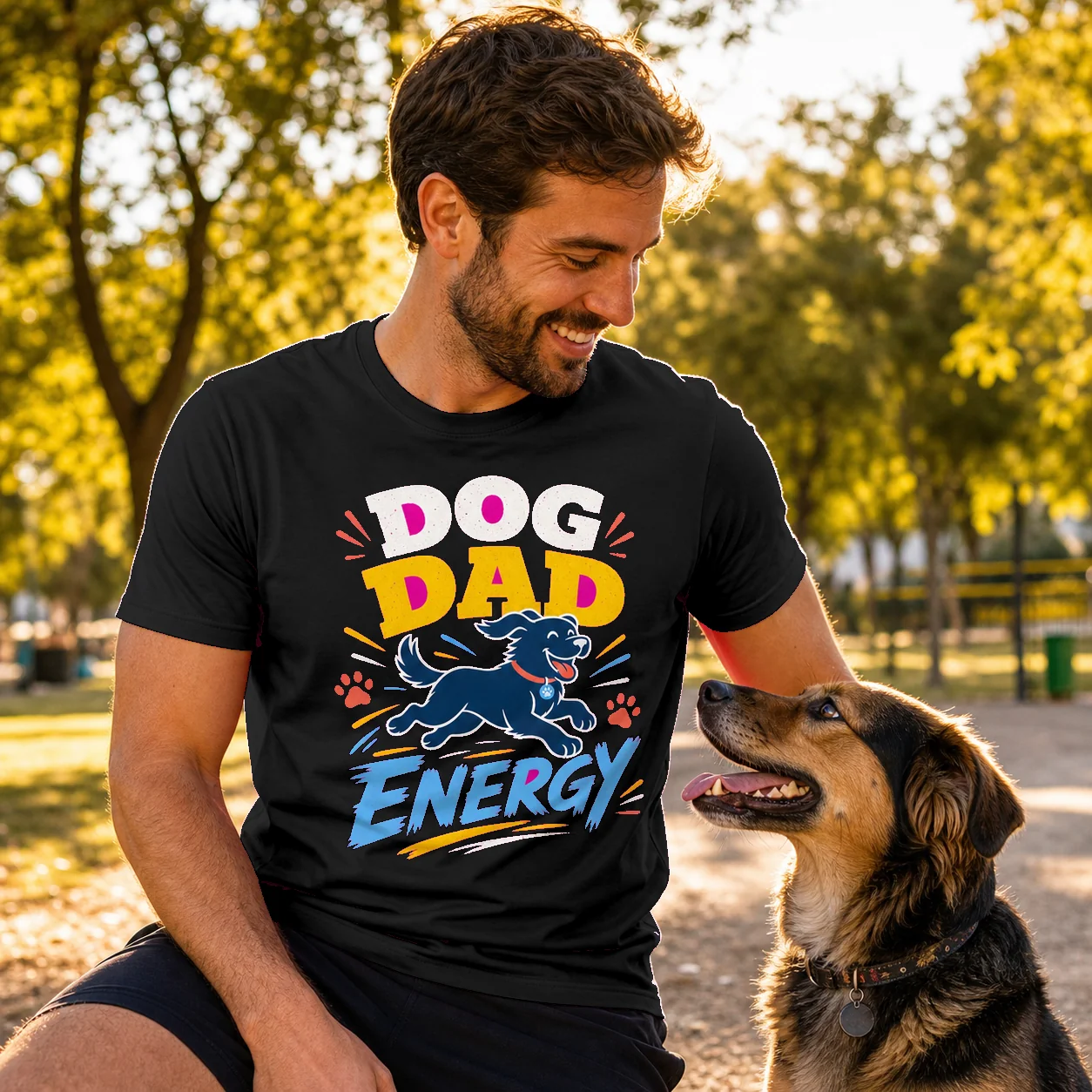 Dog Dad Energy