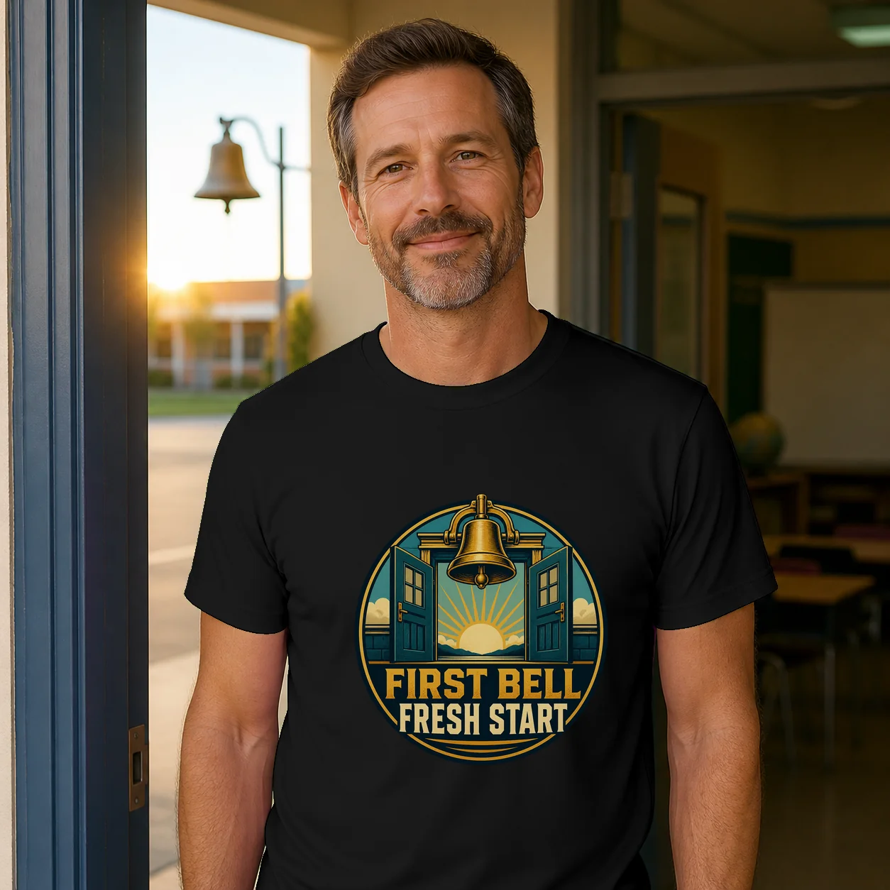 First Bell Fresh Start Teacher T-Shirt
