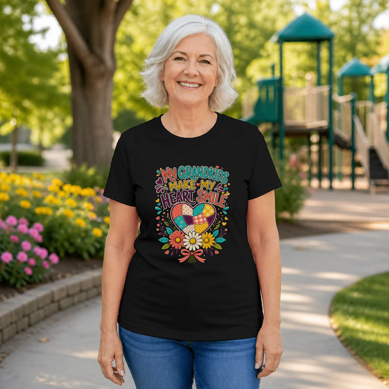 My Grandkids Make My Heart Smile T-Shirt