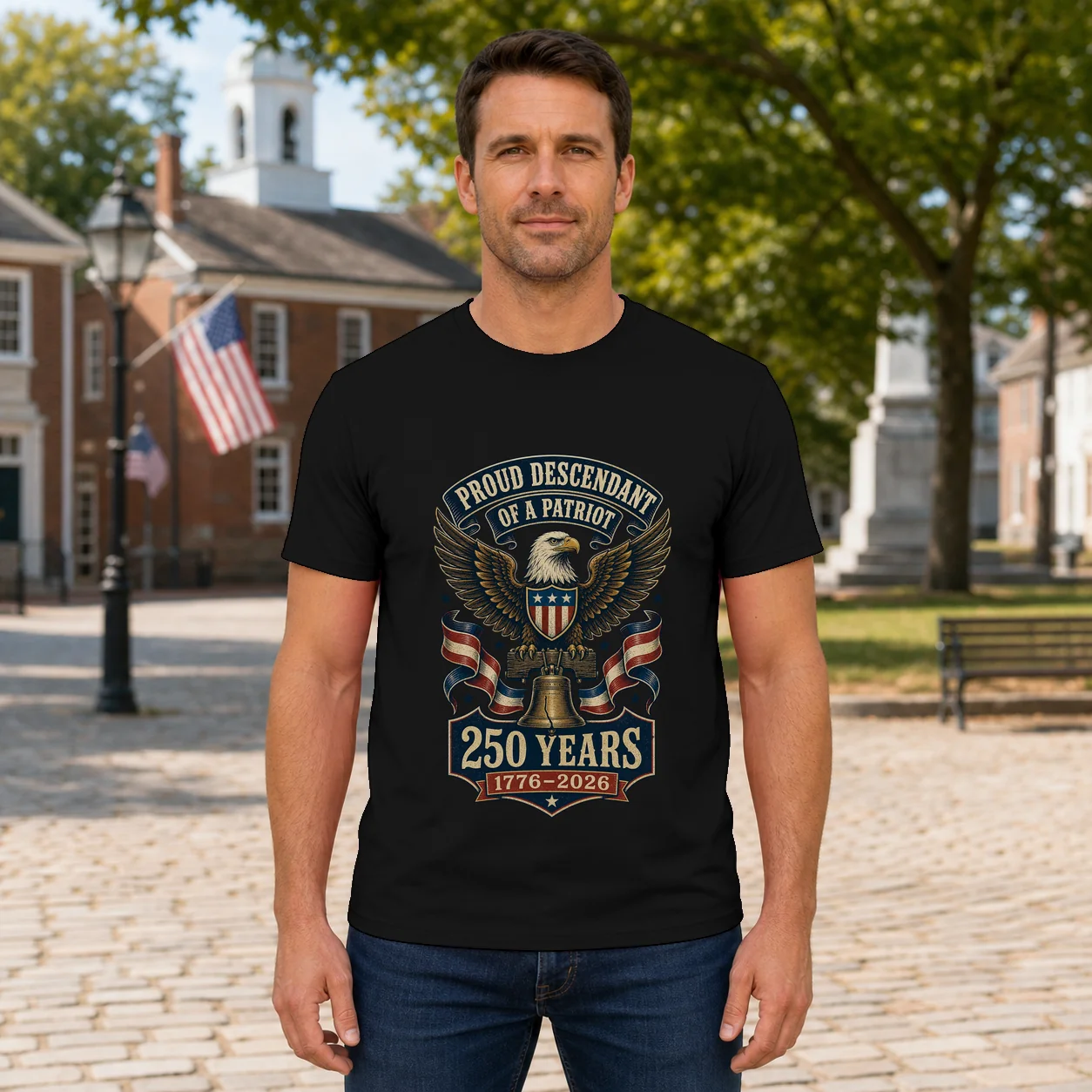 Descendant Of A Patriot 250 Years - Shirt