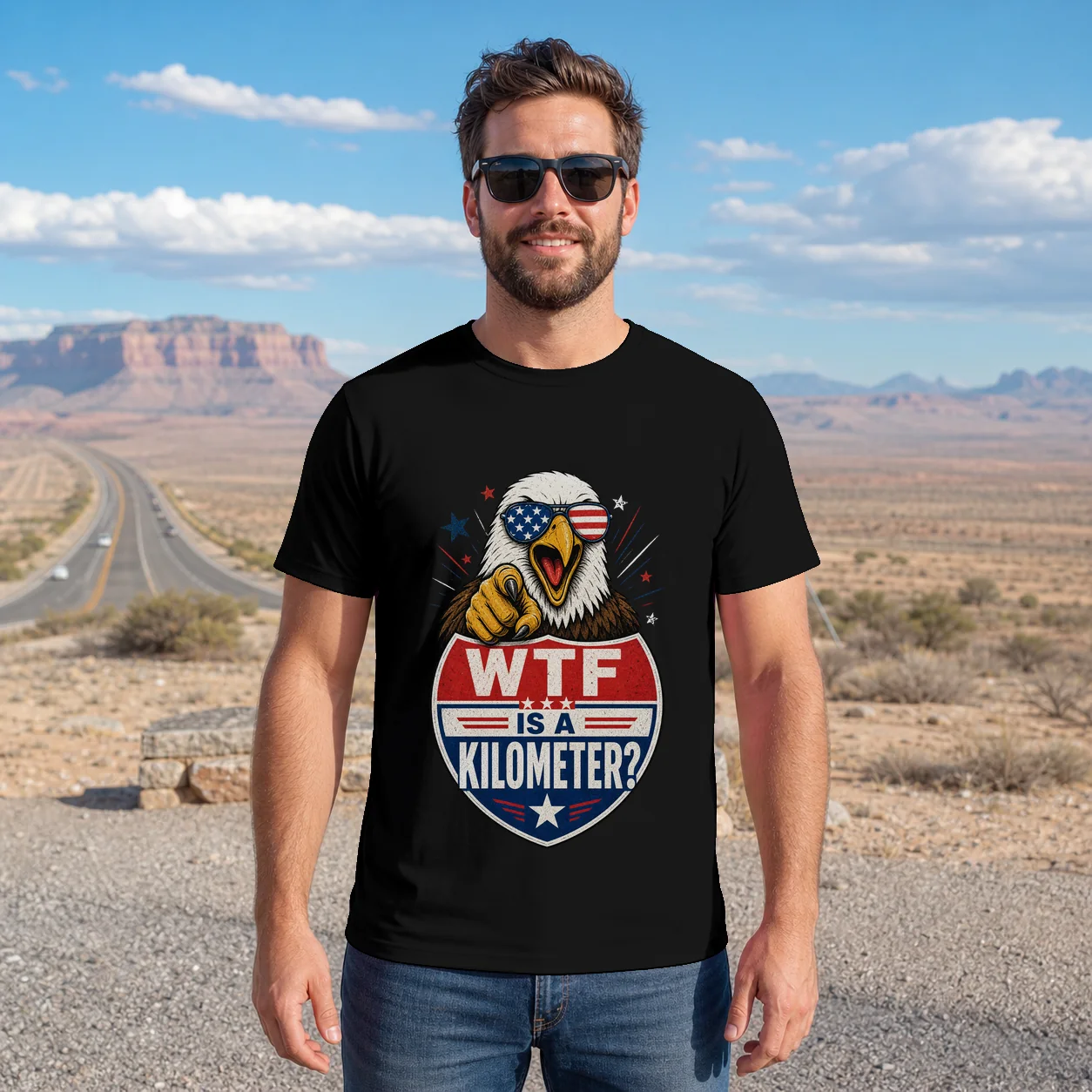 Funny Wtf Is Kilometer - T-Shirt