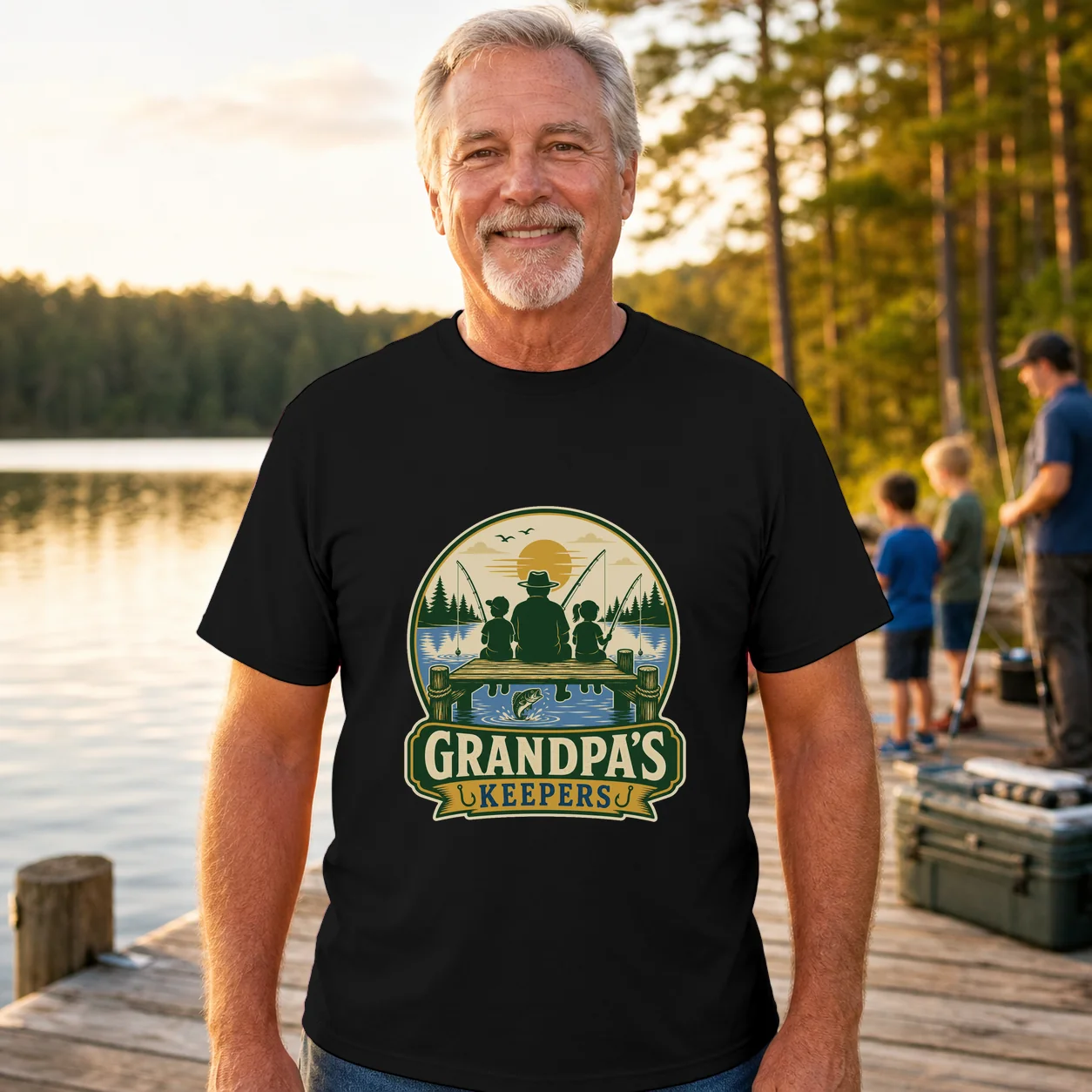 Grandpa's Keepers - Father's Day Shirt