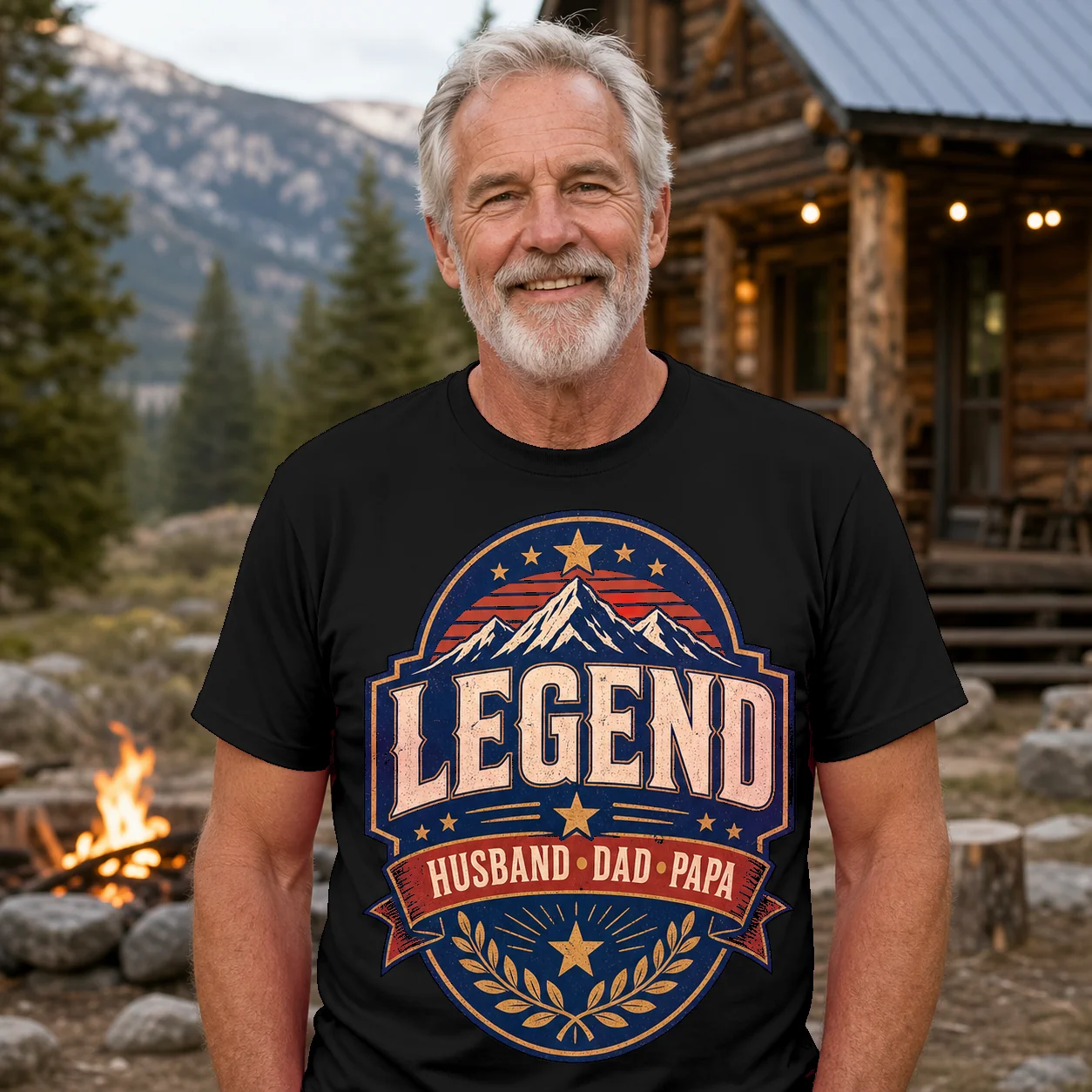 Legend, Husband, Dad And Papa - Shirt
