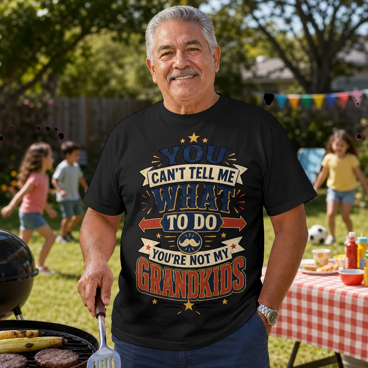 You Can't Tell Me What To Do You Are Not My Grandkids Fun Grandpa - Shirt