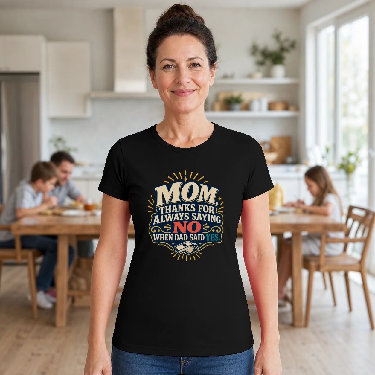 Mom Thanks for Saying No Funny T-Shirt