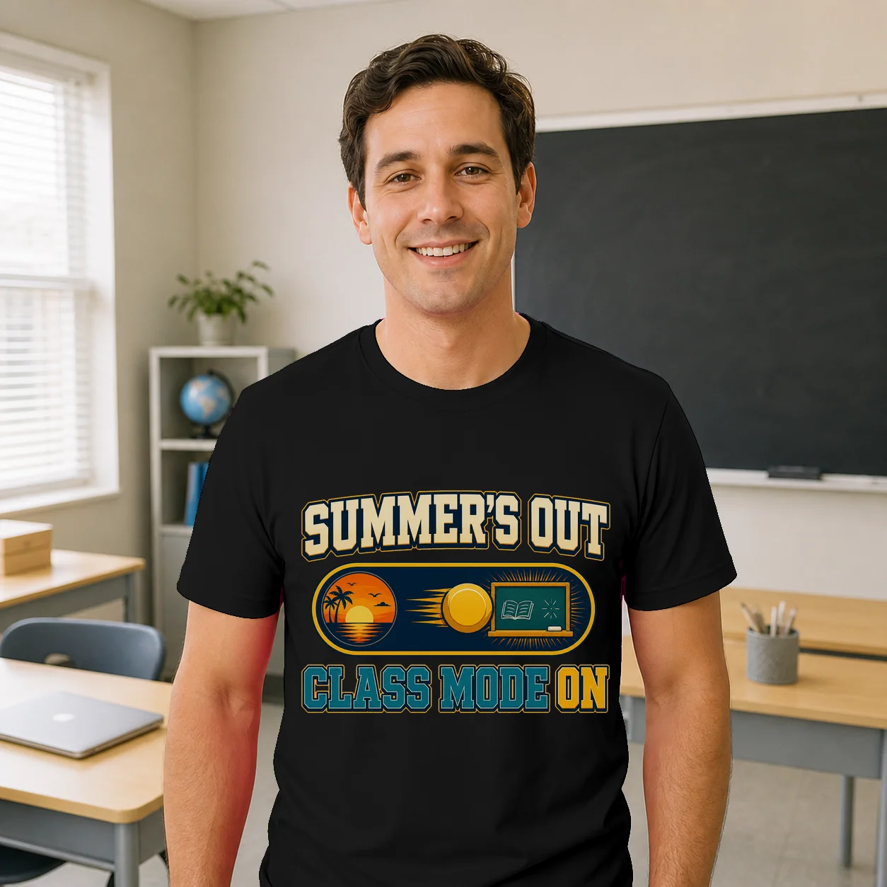 Summer's Out Class Mode On T-Shirt