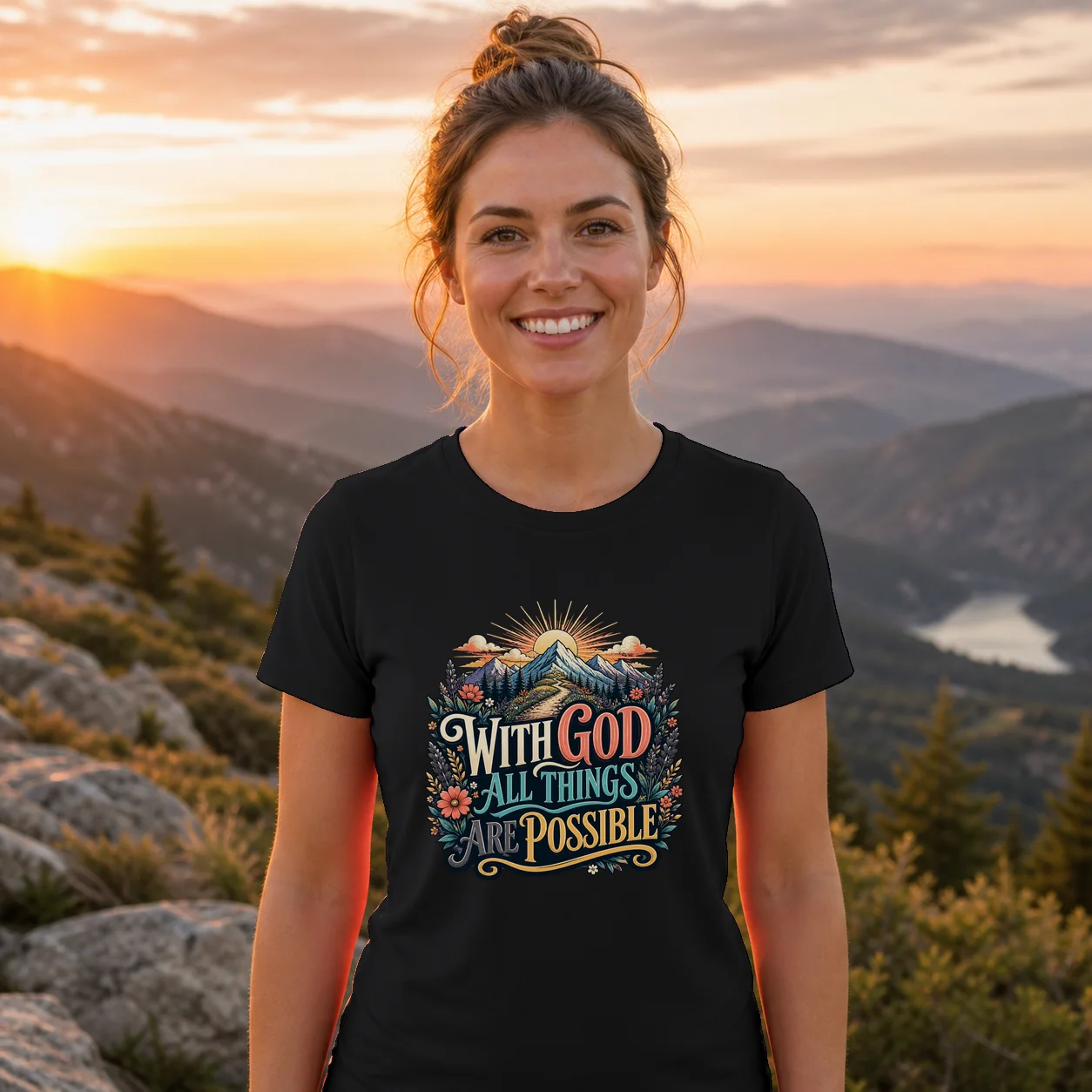 With God All Things Are Possible T-Shirt